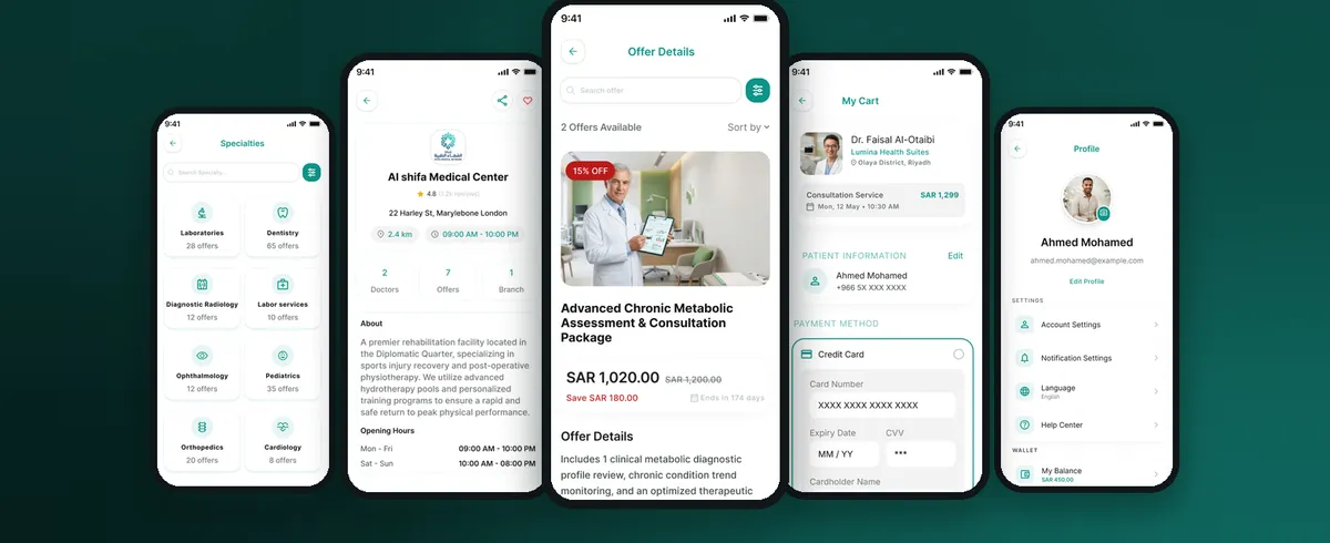 Medicta – Healthcare Booking App (Code Redesign)