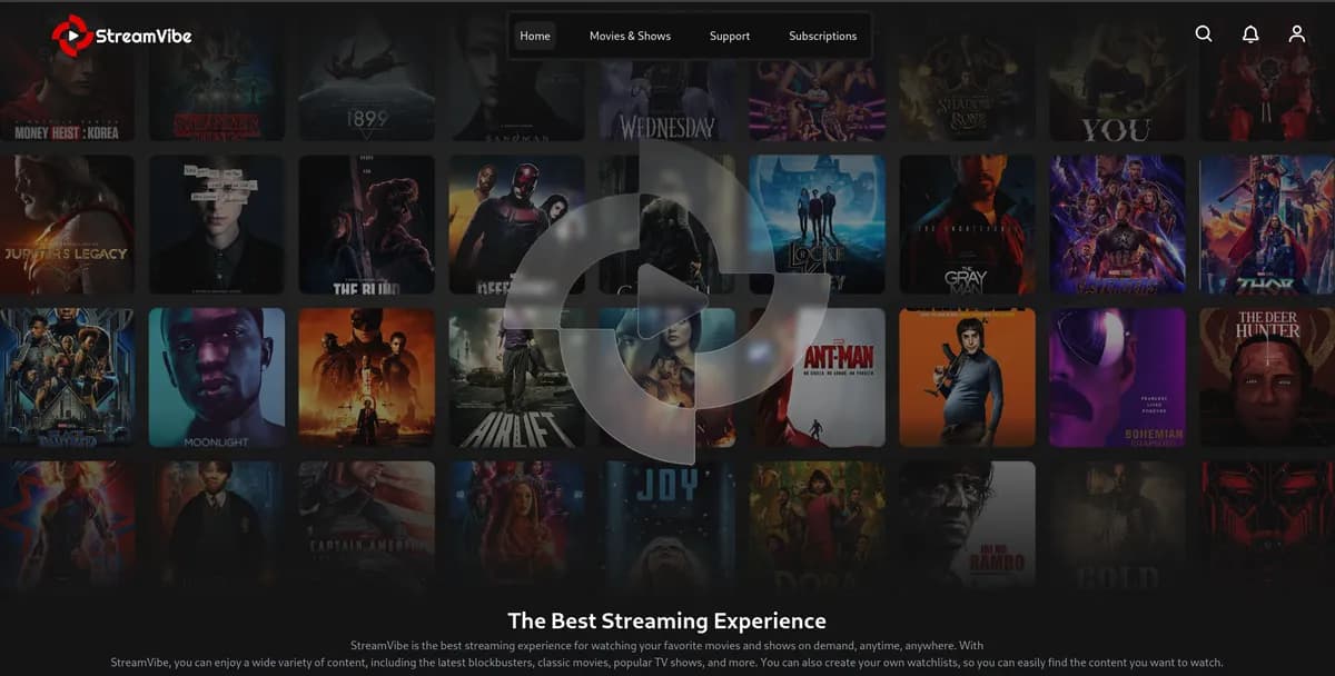 A Movie Web App Built Without a Framework